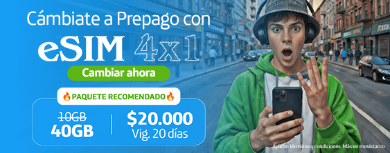 Movistar Prepago Pro y 4x1